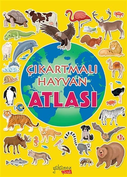 Çıkartmalı Hayvan Atlası -İlaria Barsotti