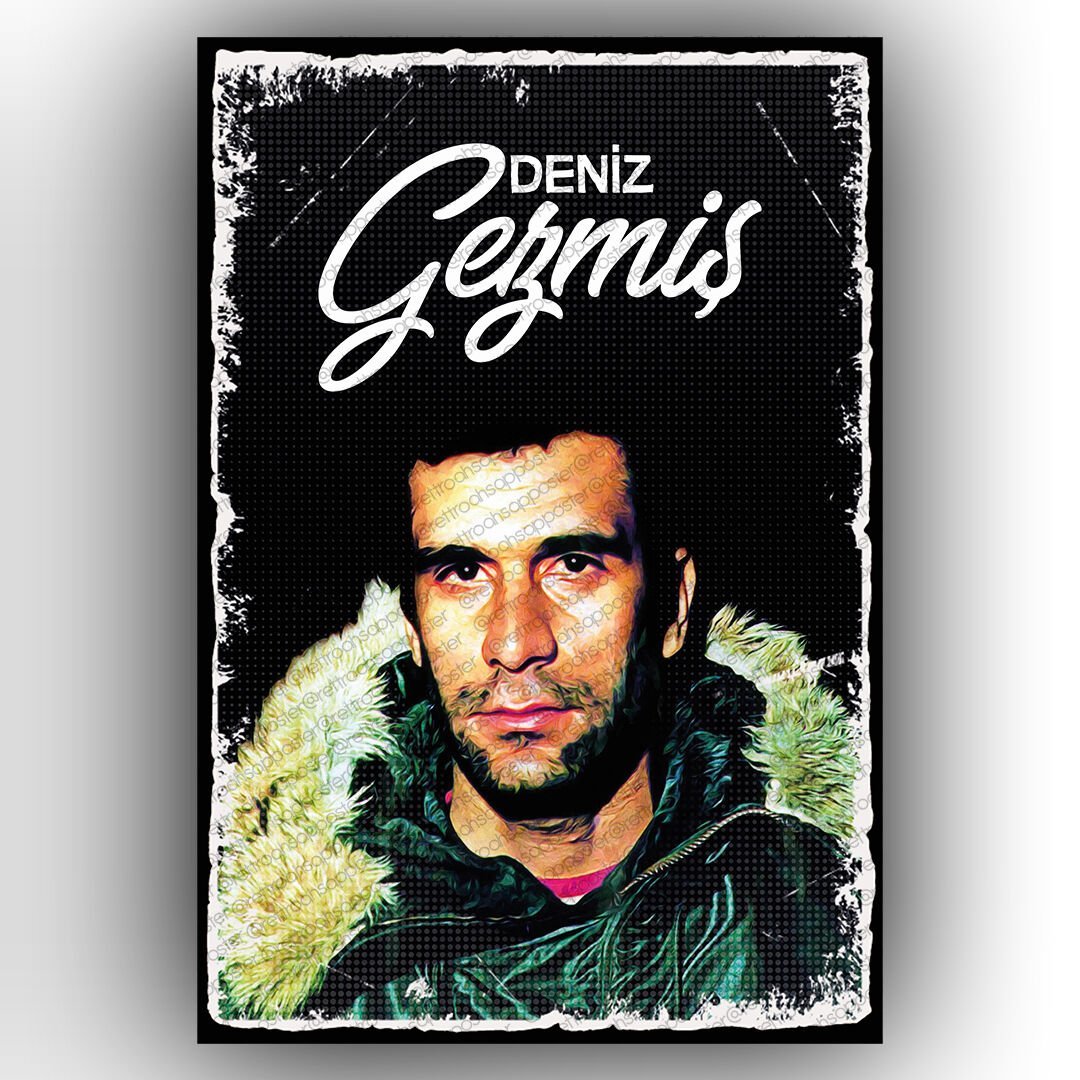 Deniz Gezmiş Ahşap Poster
