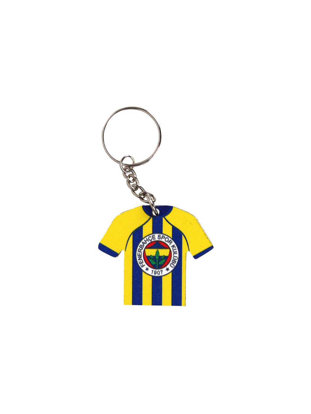 Fenerbahçe Sarı Lacivert 6 Renk Logolu Forma Ahşap Anahtarlık