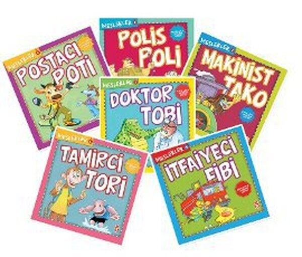 Meslekler Set - (6 Kitap)