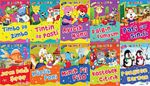 Mini Masallar 3 Set - (10 Kitap)