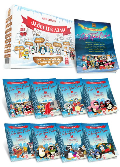 Değerler Adası Hikaye Serisi 8-14 Yaş Arası Çocuklar İçin Uygundur