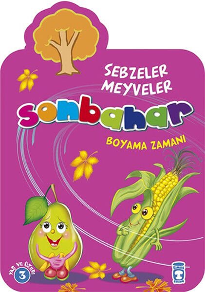 Sonbahar Boyama Zamanı - Sebzeler Meyveler