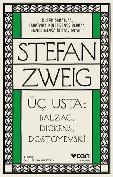 Üç Usta Balzac Dickens Dostoyevski