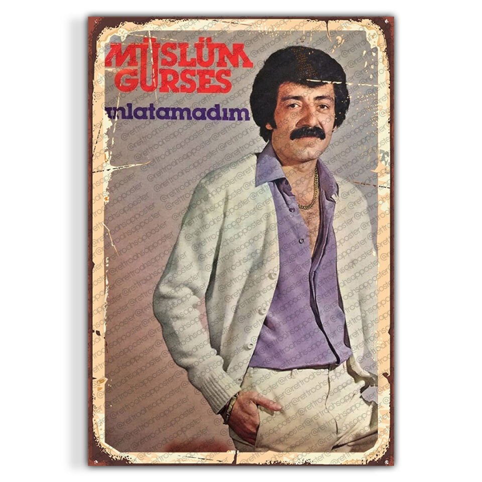 Muslum Gurses Wooden Poster