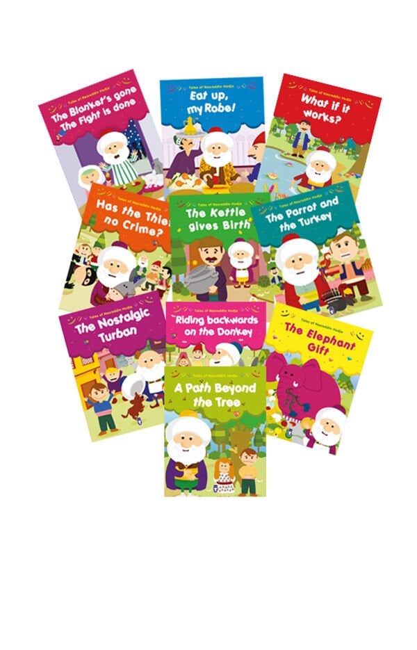 Tales Of Nasreddin Hodja SET (10 Books) - Nasreddin Hodja Jokes SET (English)