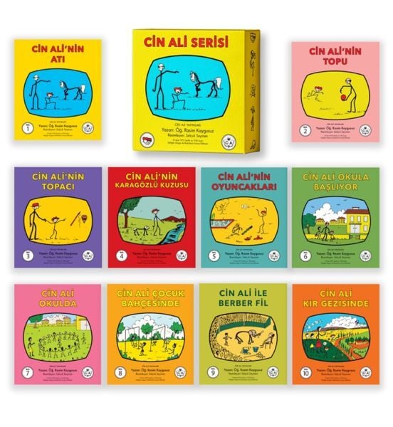 Cin Ali Series Boxed Set 10 Sets of Books