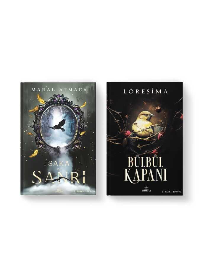 Nightingale Trap - Saka and Delusion 2-Piece Set (Hardcover)-deer atmaca