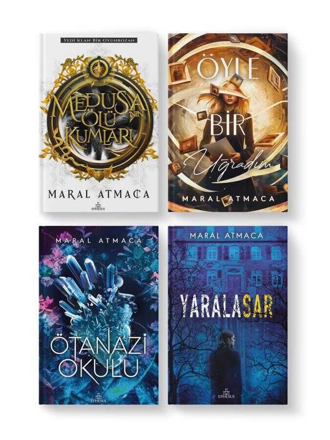 Medusanın Ölü Kumları 1 + Öyle bir Uğradım 1 + Ötanazi Okulu 1 + Yaralasar 1 Ciltli 4 'lü Set