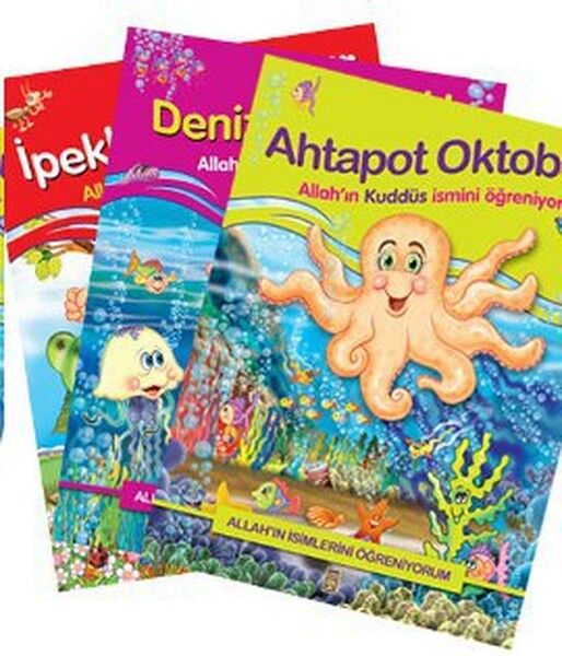 Allahın İsimlerini Öğreniyorum 1 Set (10 Kitap)