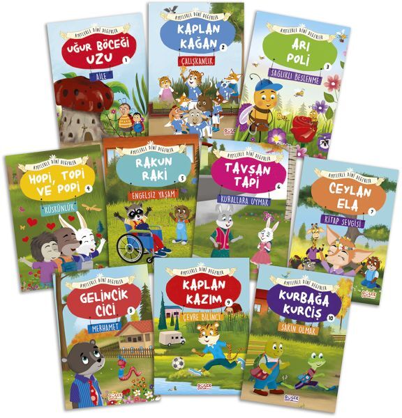 Religious Values with Verses Set (10 Books)