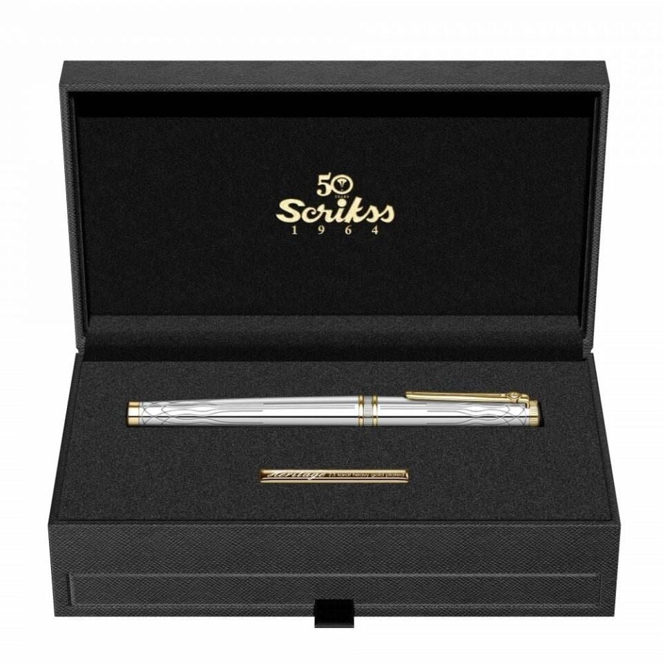 Scrikss Heritage Gold Krom Roller Kalem