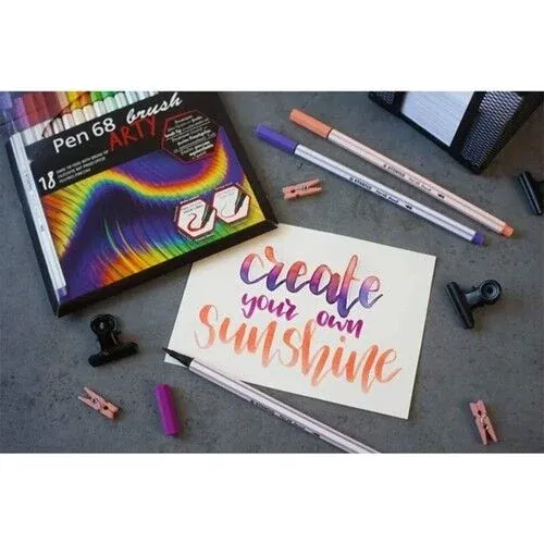 Stabilo Creative Set Arty 68 Brush Tip Pen Set 77/6-1-20