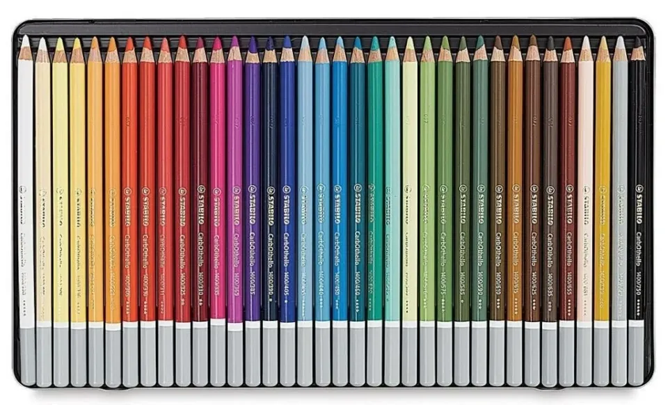 Cretacolor Selection Professional Pencil Sketch Drawing Set in Wooden Box