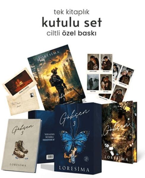 Gökçen 3 Güz Yağmurları Hediyeli Özel Kutu