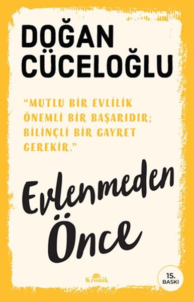Evlenmeden Önce-Doğan Cüceloğlu