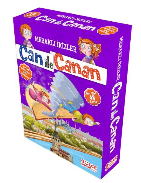 Neugieriges Zwillingsset Can und Canan – (10 Bücher)