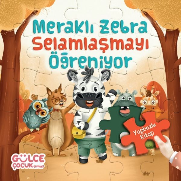 Neugieriges Zebra lernt grüßen / Rätselbuch 2