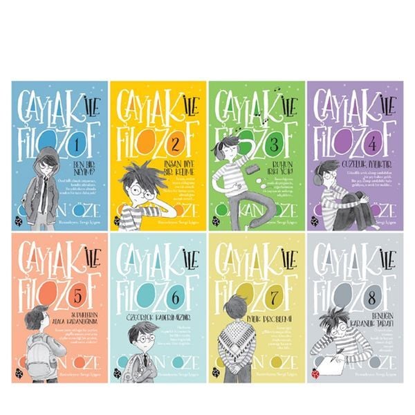 Çaylak İle Filozof Seti 8 Kitap-Özkan Öze