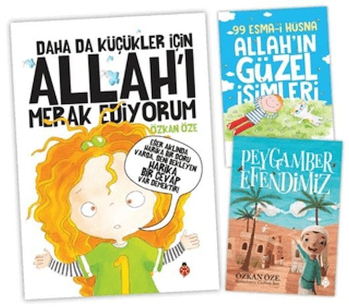 Daha Da Küçükler İçin Dini Kitaplar Seti 3 Kitap-Özkan Öze