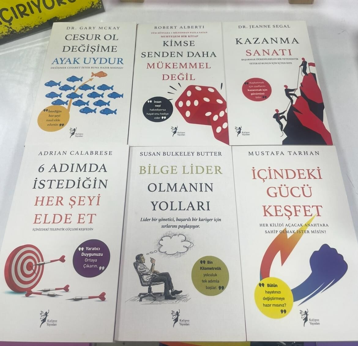 kişisel gelişim seti 6 kitap özel fiyat