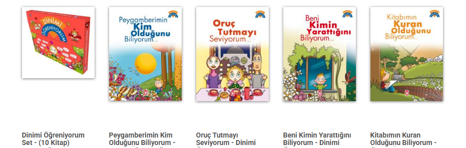 Dinimi Öğreniyorum Set - (10 Kitap)