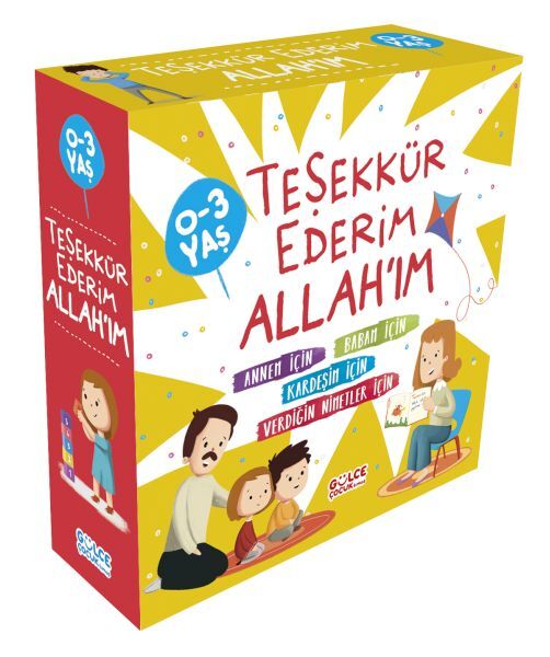 Teşekkür Ederim Allahım Set (4 Kitap)