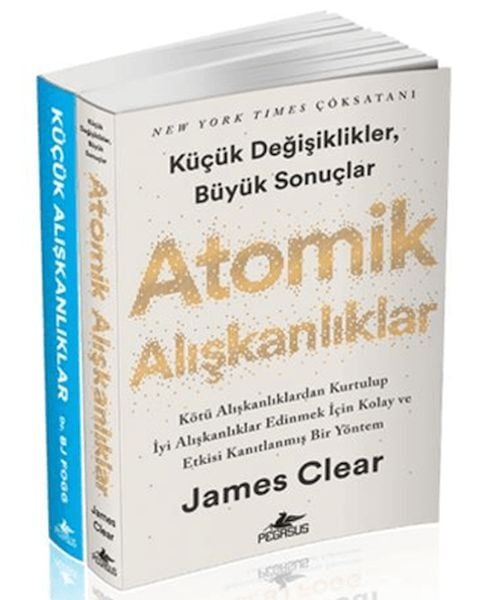 Atomik Alışkanlıklar Küçük Alışkanlıklar Takım Set 2 Kitap-James Clear , Bj Fogg