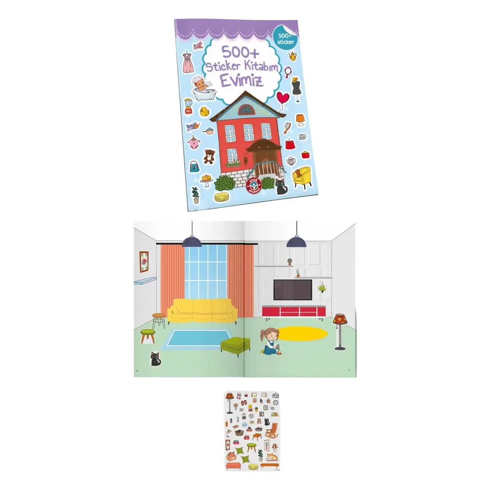 500+ Sticker Serisi Full Paket