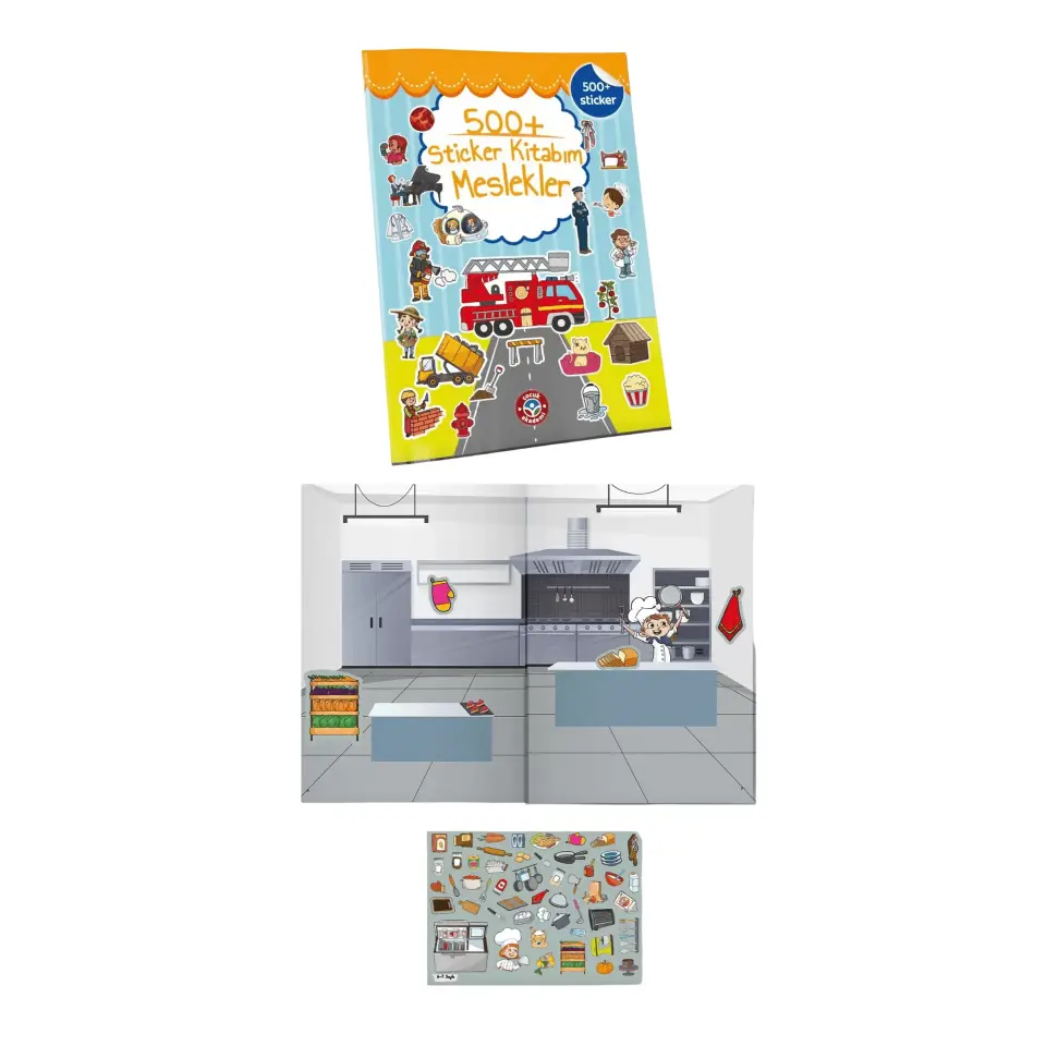 500+ Sticker Serisi Full Paket