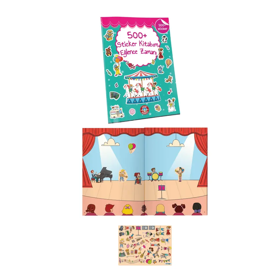 500+ Sticker Serisi Full Paket