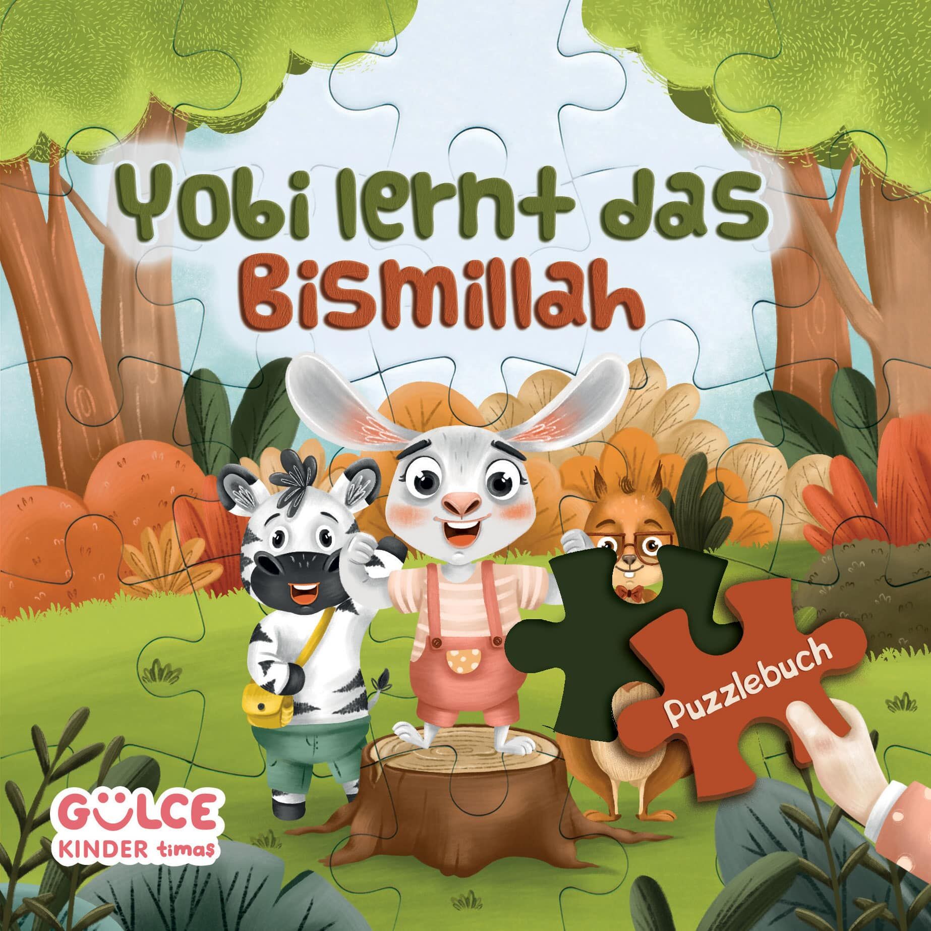 Yobi Lernt Das Bismillah – Yobi Besmeleyi Öğreniyor / Yapbozlu Kitap (Almanca)-Şevval Tiryaki