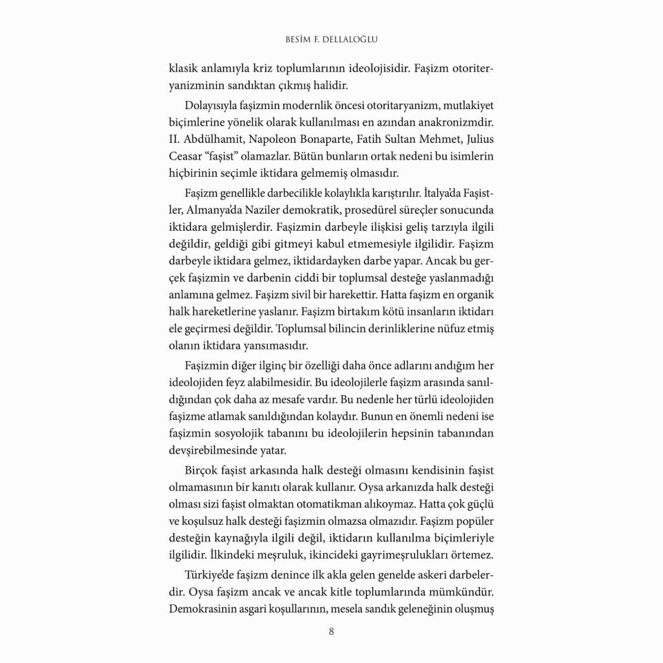 Sosyolojik Basiret Besim F. Dellaloğlu