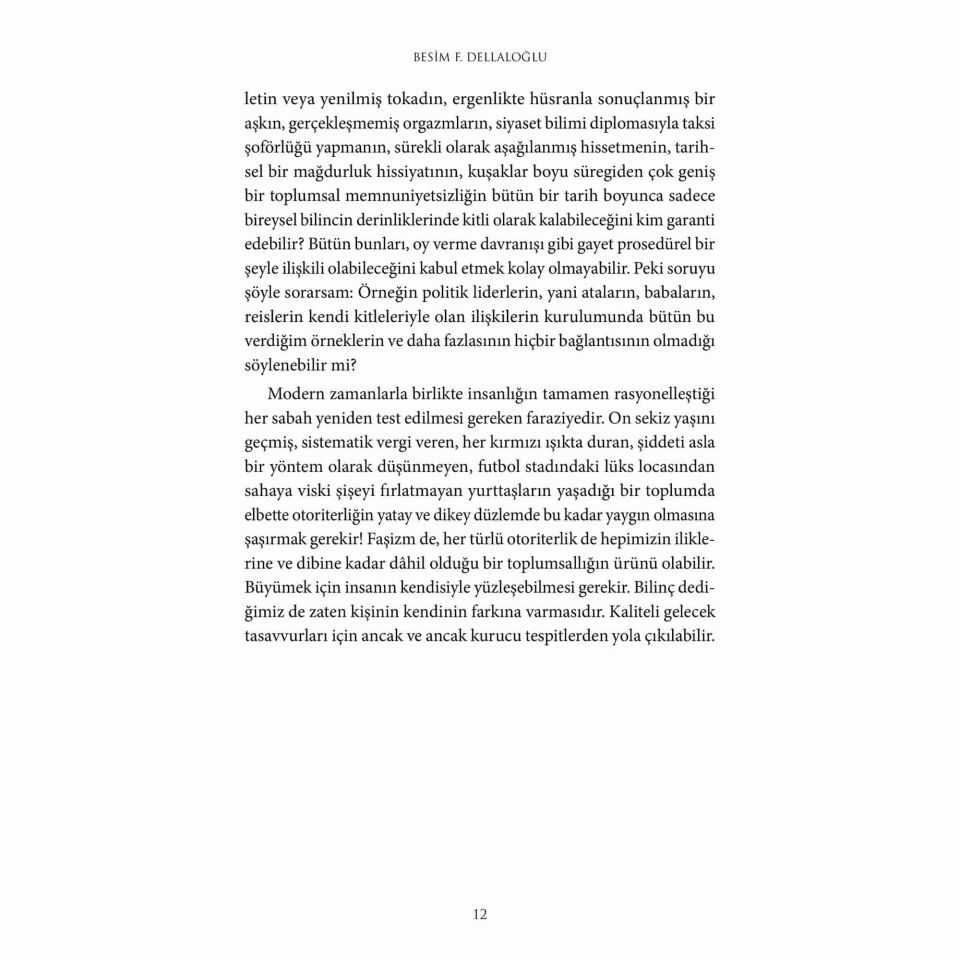 Sosyolojik Basiret Besim F. Dellaloğlu