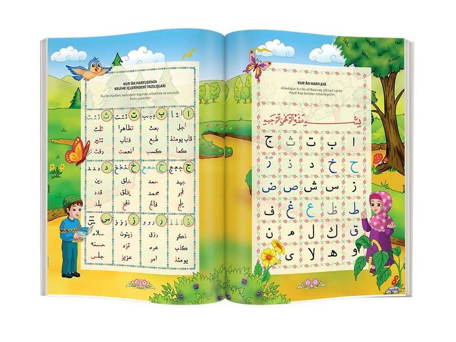 Neşeli Çocuk Elifbası Seti İslamı Öğreniyorum