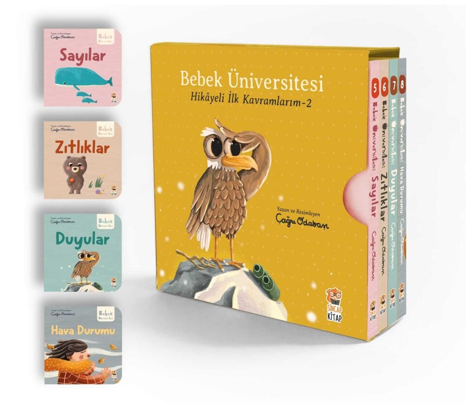 Bebek Üniversitesi Set 2- 4 Kitap Çağrı Odabaşı