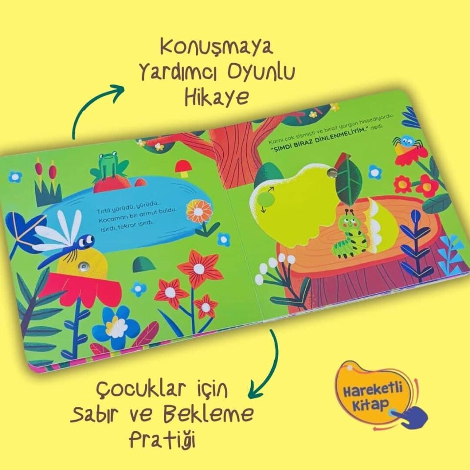 Artık Hazırım-Kelebek Olmaya (Hareketli Kitap)