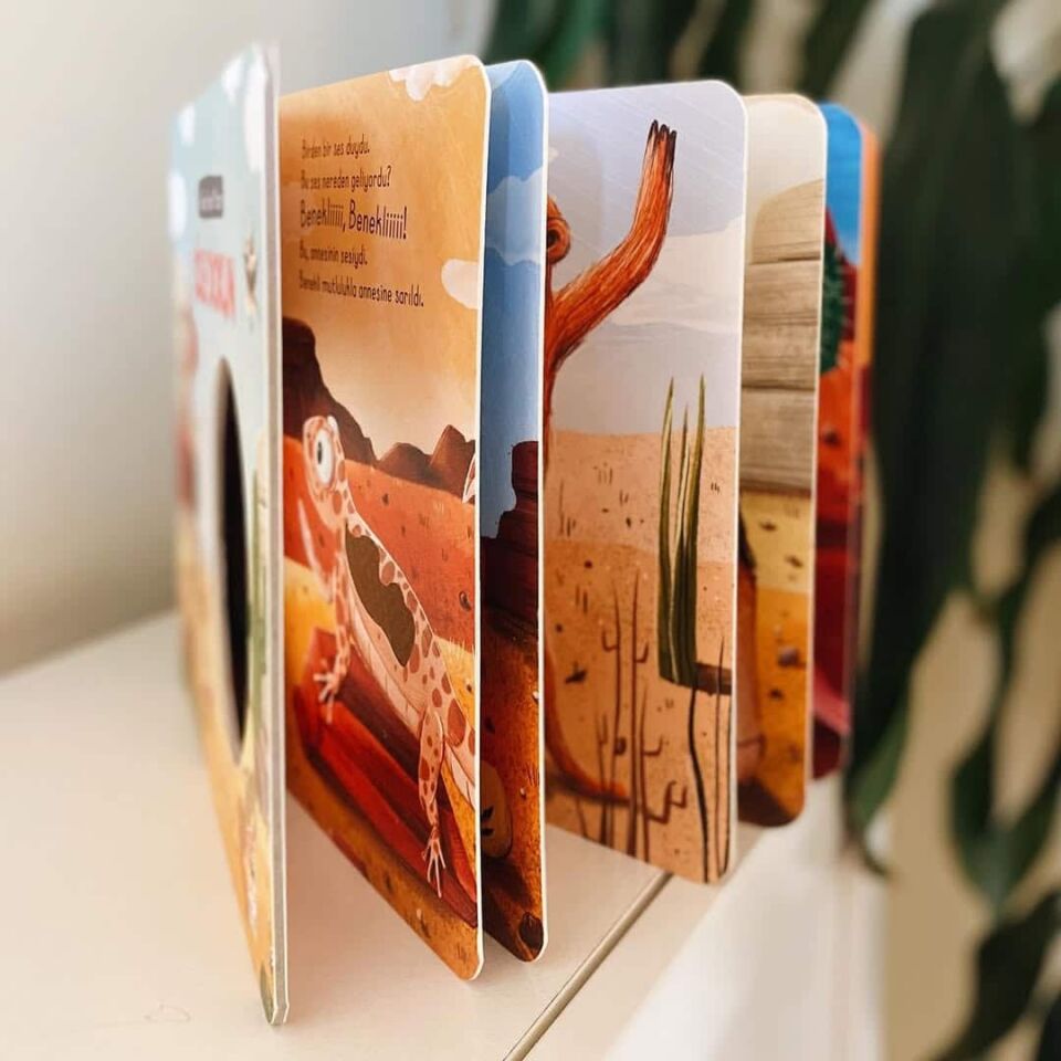 İlk Dokun Hisset Kitabım Çöle Dokun Melek Dinçer