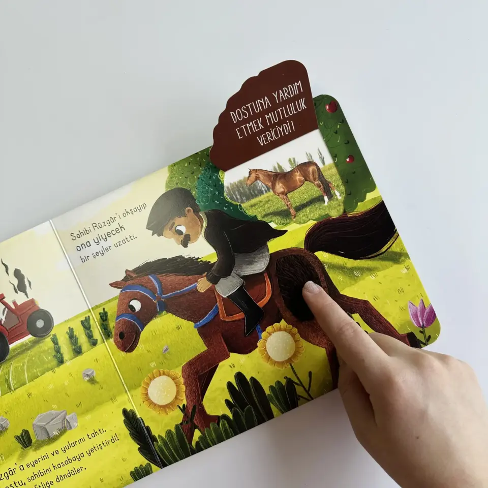 İlk Dokun Hisset Kitabım Çiftliğe Dokun Melek Dinçer