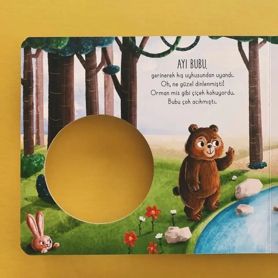 İlk Dokun Hisset Kitabım Ormana Dokun Melek Dinçer