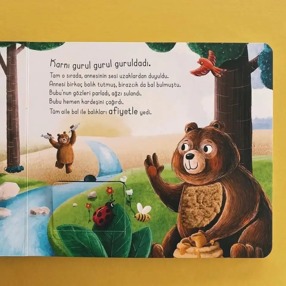 İlk Dokun Hisset Kitabım Ormana Dokun Melek Dinçer