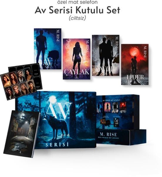 Hunting Series 4 Books Special Gift Box Hardcover-M. Rise