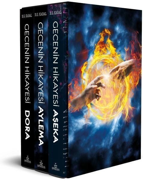 Die Geschichte der Nacht Aylema Asheka Dora 3 Bücher Special Boxed Set Taschenbuch-NGKABAL