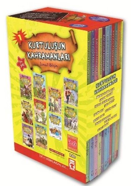 Kurtuluşun Kahramanları 1 Set - (10 Kitap)