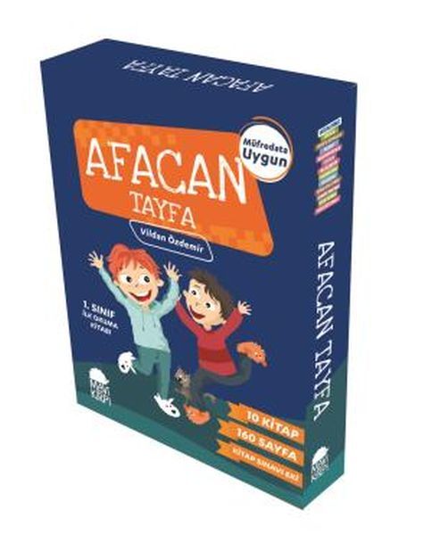 Afacan Tayfa 1 - Seti (10 Kitap) (1. Sınıf)
