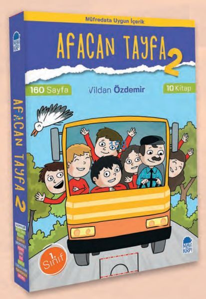 Afacan Tayfa 2 - Seti (10 Kitap) (1. Sınıf)