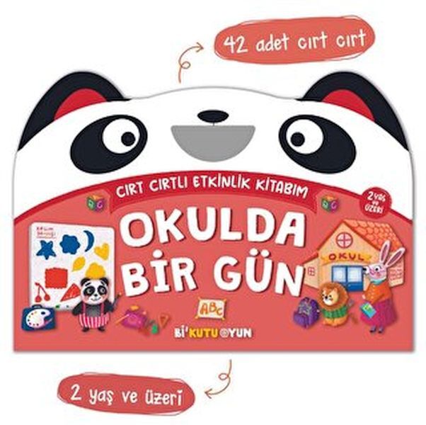 Cırt Cırtlı Etkinlik Kitabım – Okulda Bir Gün (2+ Yaş)