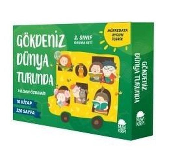 Gökdeniz Dünya Turunda 1 (2. Sınıf Seti 10 Kitap)