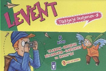 Levent I'm Traveling Türkiye 3 Sets - (5 Books)