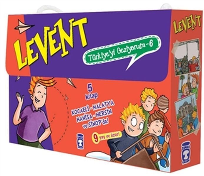 Levent I'm Traveling Türkiye 6 Sets - (5 Books)